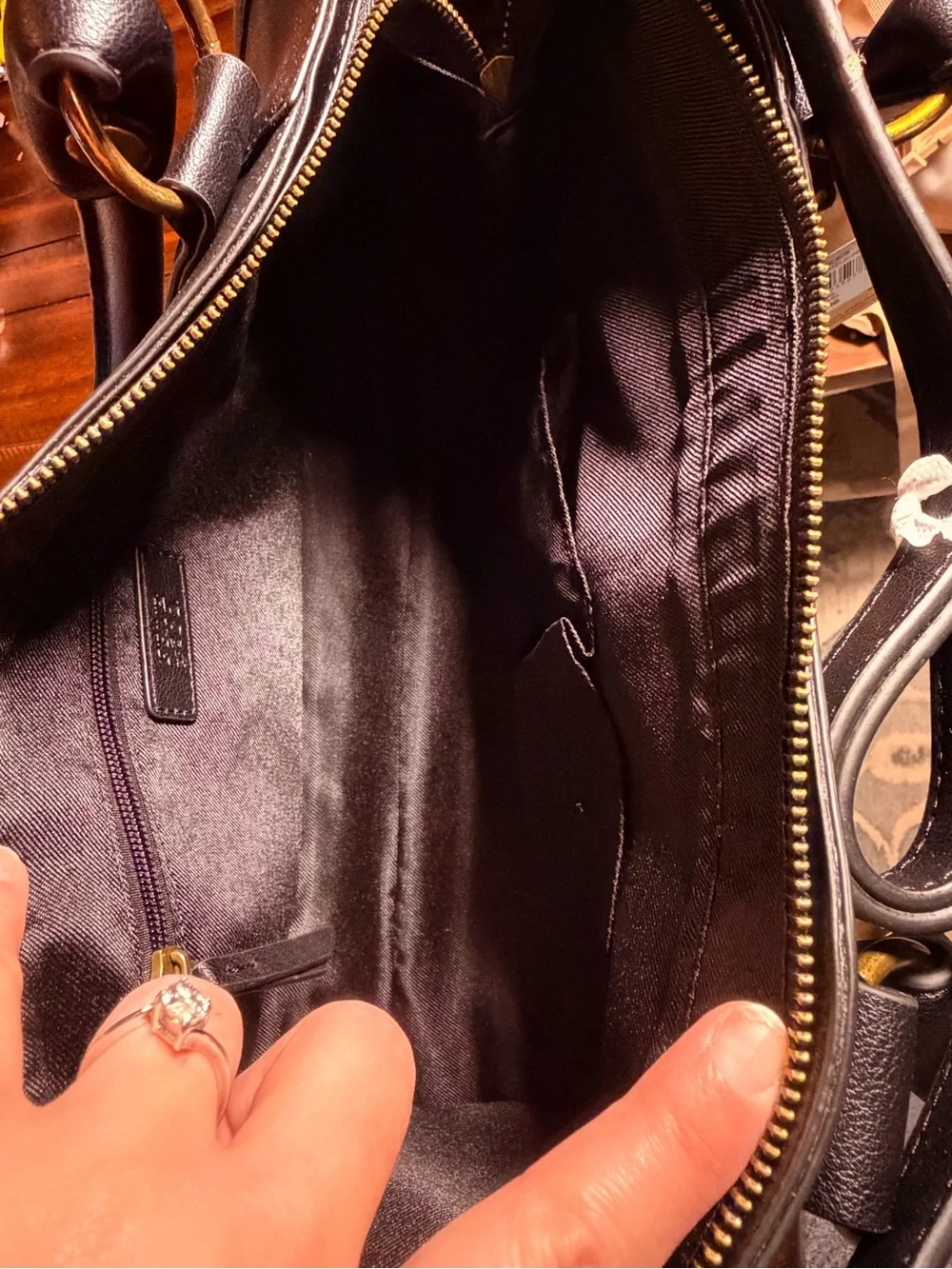 Frye and Co. Black Women’s Satchel -New